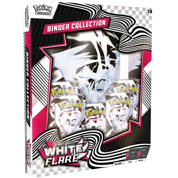 Pokemon TCG - Scarlet & Violet 10.5 White Flare Binder Collection