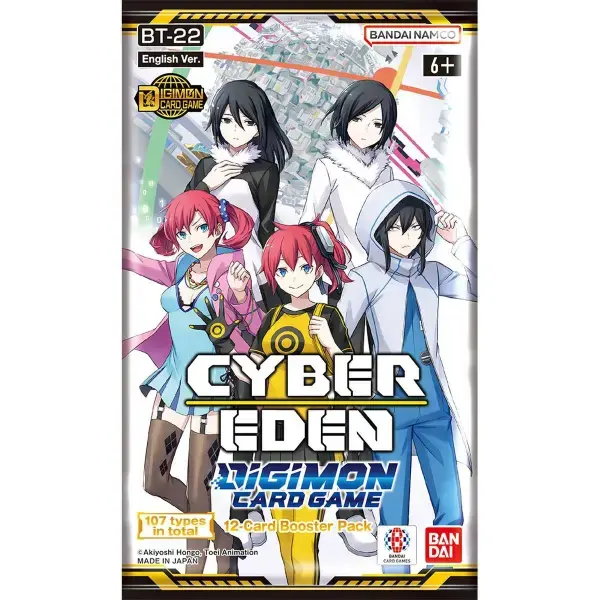 Digimon Card Game - BT22 Cyber Eden Booster