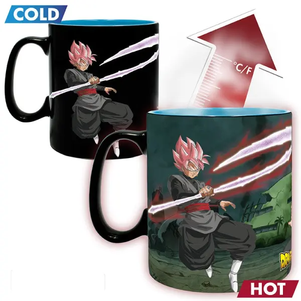 Dragon Ball -  Saiyans vs. Black Heat Change Mug (460 ml)