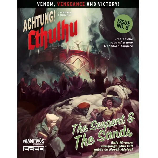 Achtung! Cthulhu 2d20 - The Serpent and The Sands