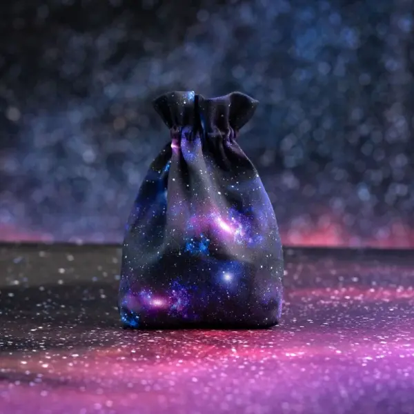 Q Workshop - Full Art Dice Pouch: Stardust
